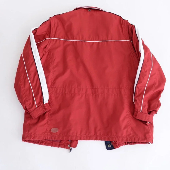 Blumind Vintage '90s Red Nylon Water Resistant Lined Jacket Large - Picture 16 of 16